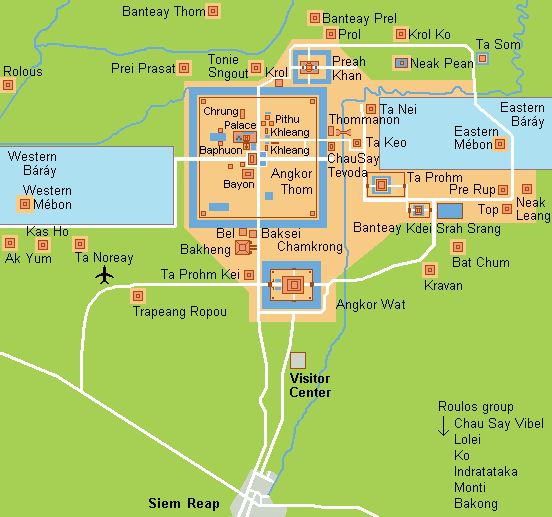 Angkor Wat Archeological Site